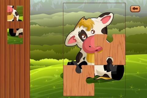 Little Baby Animals Puzzles - very cute multiple jigsaw puzzles for toddlers, kids and preschoolers screenshot 4