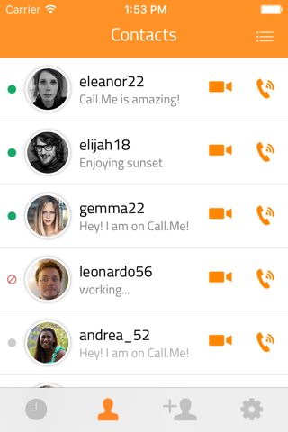 Call.Me Messenger screenshot 2