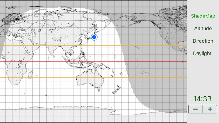 SunSimulator  -  Solar compass,sunrise and sunset