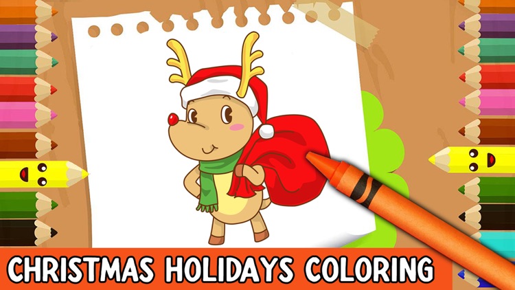 Christmas Color Book For Kids Free