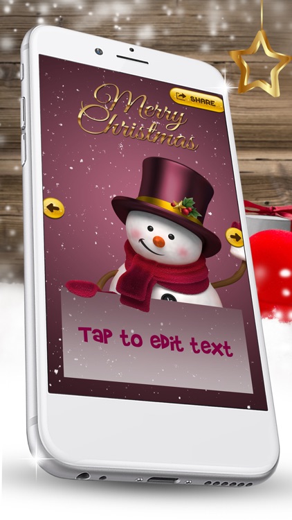 Xmas Greeting Card Maker With HD Christmas Designs screenshot-3