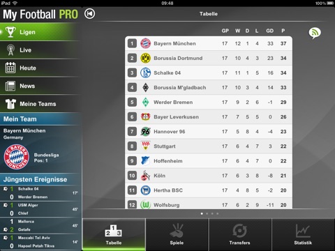 My Football Pro HD screenshot 3