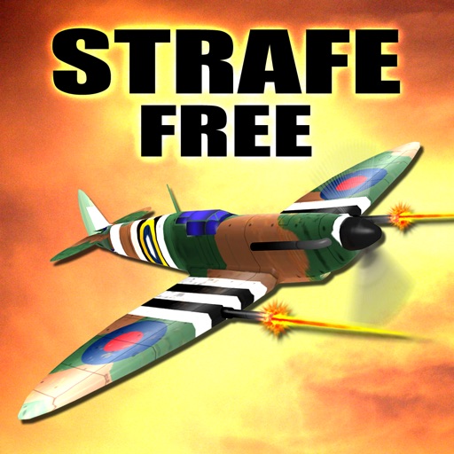 Strafe WW2 / WWII - Dogfighting Aces of the Second World War Plane Flying Game: USAF / RAF / Luftwaffe Pilots (1940 - 1945) icon