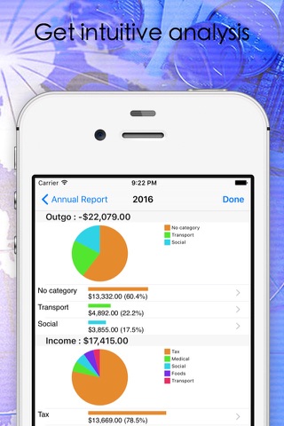 PocketMoney-Account, Budget and Cashflow Manager screenshot 2