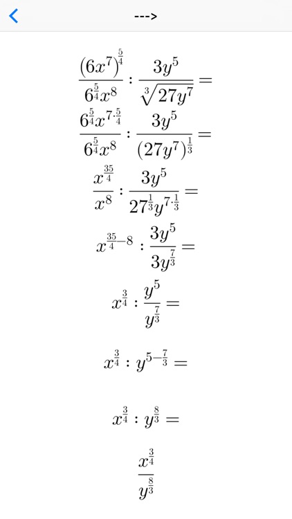 Powers - Exercises and complete solutions screenshot-4