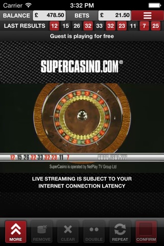 SuperCasino - Play live roulette & games for cash screenshot 3
