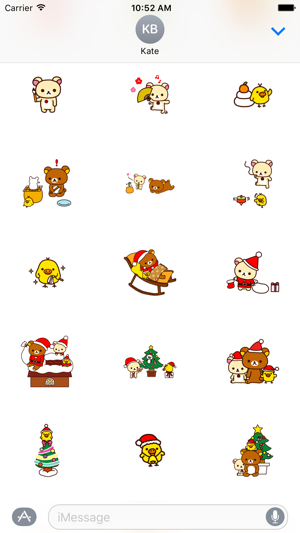 Teddy Merry Christmas Stickers(圖2)-速報App