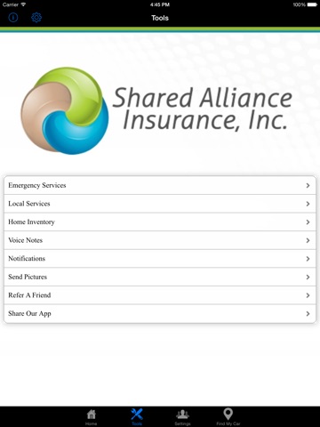 Screenshot of Shared Alliance Insurance, Inc HD