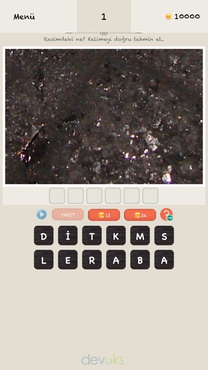 Resimdeki Ne ? - Resimli Kelime Bulmaca - 1 Resim 1 Sözcük Bilmece Oyunu
