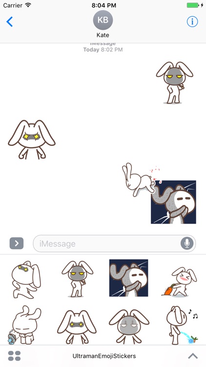 Rabbit Animated Emoji Stickers screenshot-4