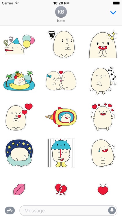 Blobby Stickers