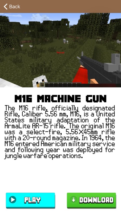 Army & War GUNS Mod for Minecraft Game PC Guide