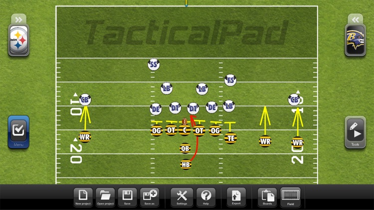 TacticalPad Football Pro