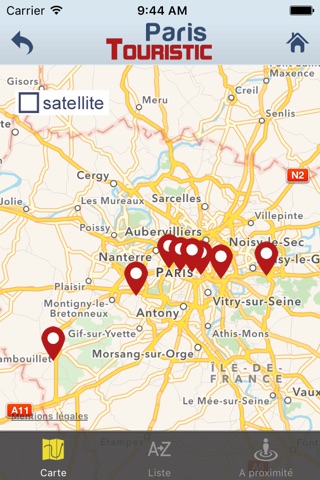 Paris Guide touristique screenshot 3