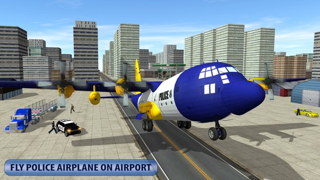 Police Airplane Dog Transport(圖2)-速報App