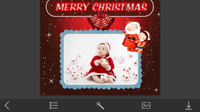 Xmas Jingle bell Frame - Photo Frame Master