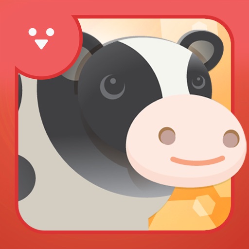 Cow Farm 3D Icon
