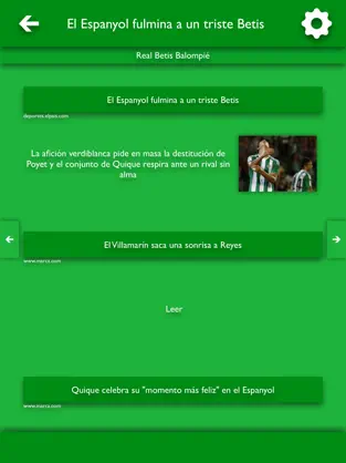 Captura 5 TLN - Todas Las Noticias del Real Betis Balompié iphone