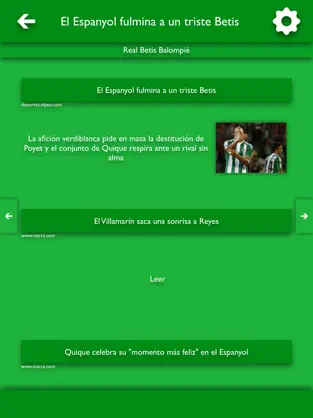Screenshot 5 TLN - Todas Las Noticias del Real Betis Balompié iphone