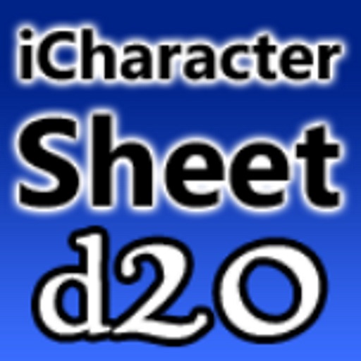 iCharacter Sheet d20