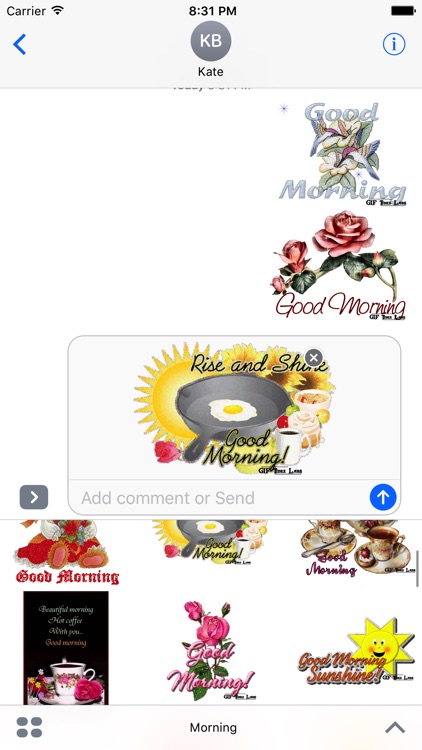 Gif Good Morning Stickers