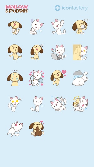 Iconfactory Mallow & Puddin’ Stickers(圖1)-速報App