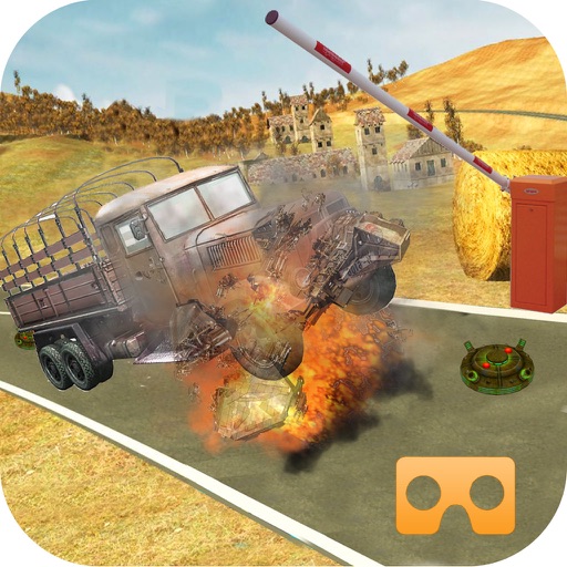 Vr Mountain Army Truck : Simulator game-s 2016 Icon