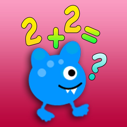Easy Monster Math Master : Addition and Subtraction Free Game Icon
