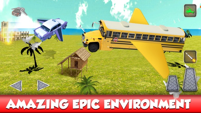 Flying Bus Stunts : Flight Simulator 2016(圖3)-速報App