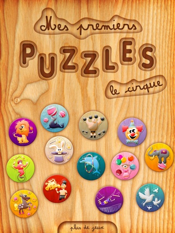 My first puzzles : Circus HD screenshot 3