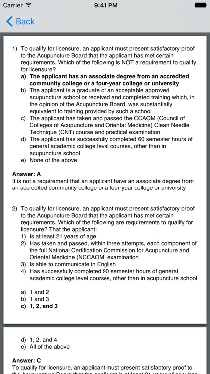 Acupuncture Jurisprudence Exam