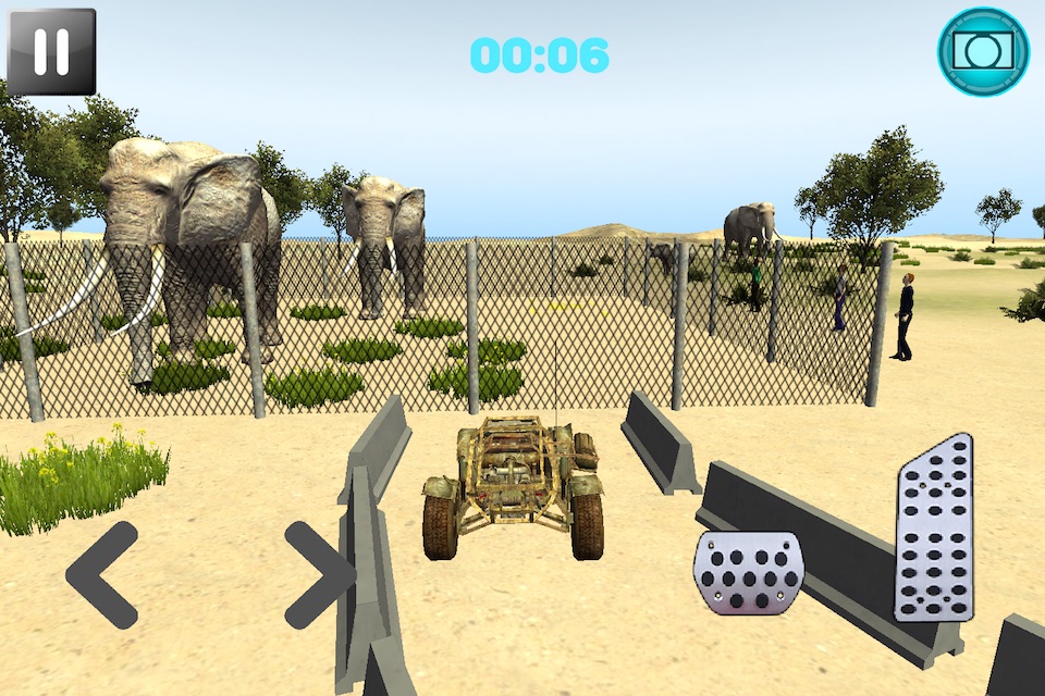 Jungle Monster Jeep Race Parking Challenge screenshot 4