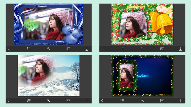 Creative Christmas Hd Photo Frames - Fx editor screenshot-3