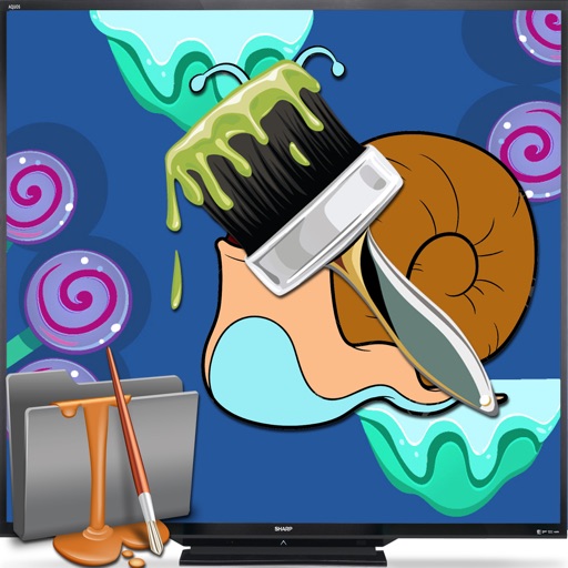 Coloring Games Snail Version iOS App