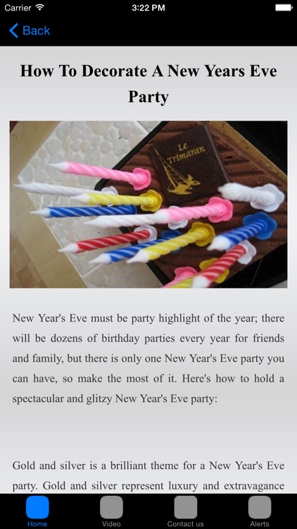 New Years Eve Decorations & Party Ideas