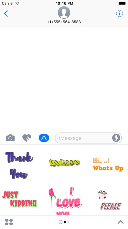Cool Word Stickers