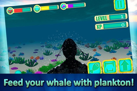 Ocean Whale Simulator 3D Free screenshot 2
