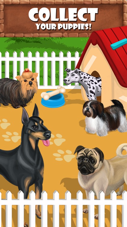 Puppy Care - puppies feed, breed, battle pet games