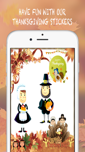 Thanksgiving for iMessage - Fv Sticker(圖1)-速報App