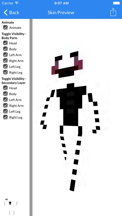 Skins for FNAF Edition - Best FNAF Skins available For Minecraft PE screenshot-3