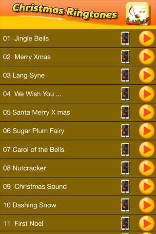 Cool Christmas Ringtones for iPhone Free Edition screenshot 2