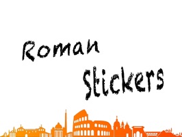 the first app of stickers with the most used words in rome