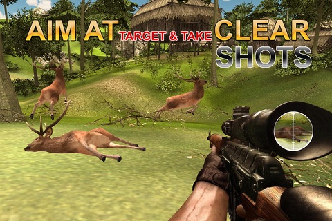 Angry Deer Hunter – Chase & hunt down wild animals in this shooting simulator game screenshot 3