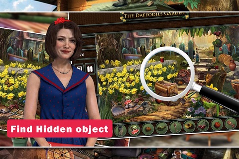 Hidden Object: The Dafodils Garden screenshot 2