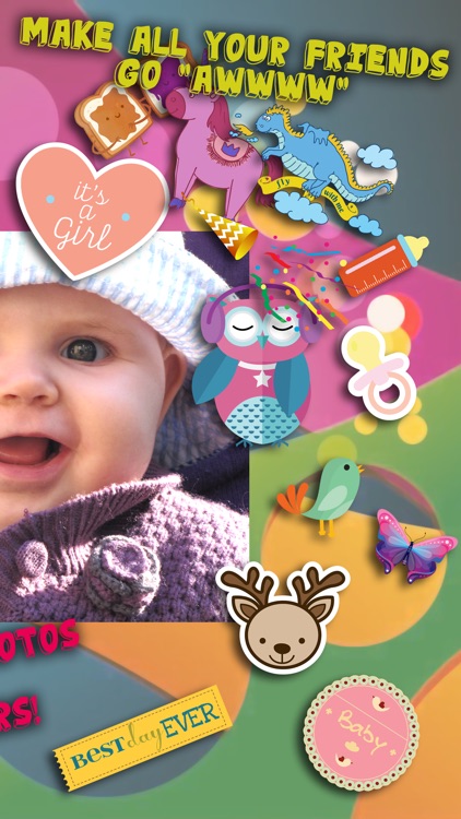 Baby Photo Frames & Stickers – Cute Camera Editor