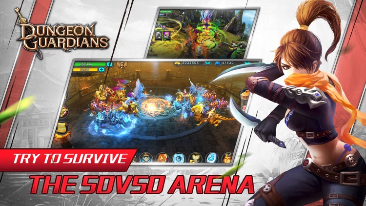 Dungeon Guardians-Hottest Hack & Slash MMORPG screenshot-3