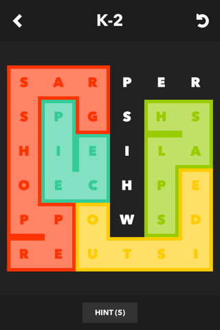 Block Words - Find the Words and Fill the Grid Game screenshot 3