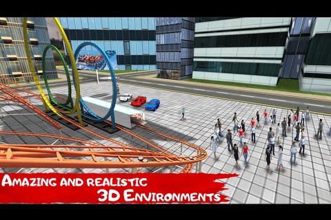 VR Roller Coaster - Free Simulation Game Cardboard screenshot 4