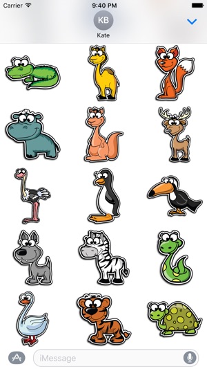 Cartoon Animal Stickers(圖3)-速報App