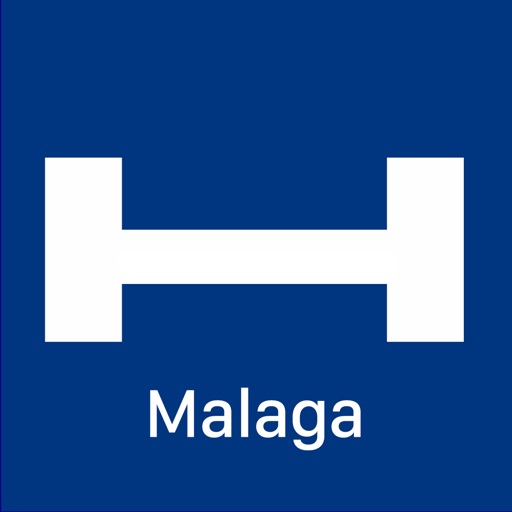 Malaga Hotels + Compare and Booking Hotel for Tonight with map and travel tour icon